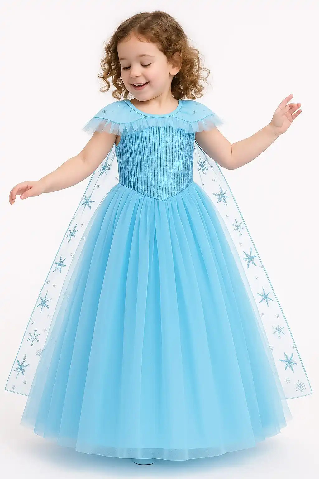 My Lil Princess Frozen Elsa Blue Dress.png